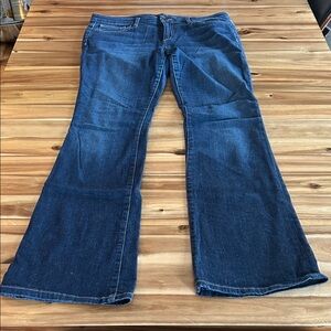 Joe's Jeans Dark Blue Wide Leg Women's Jeans